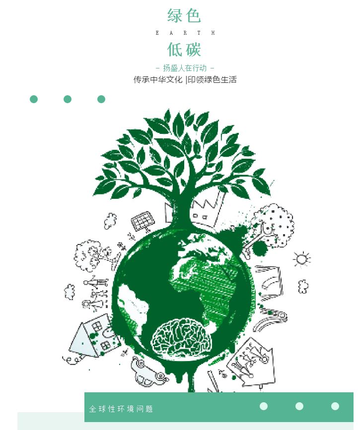 “綠色、低碳”——揚盛人在行動